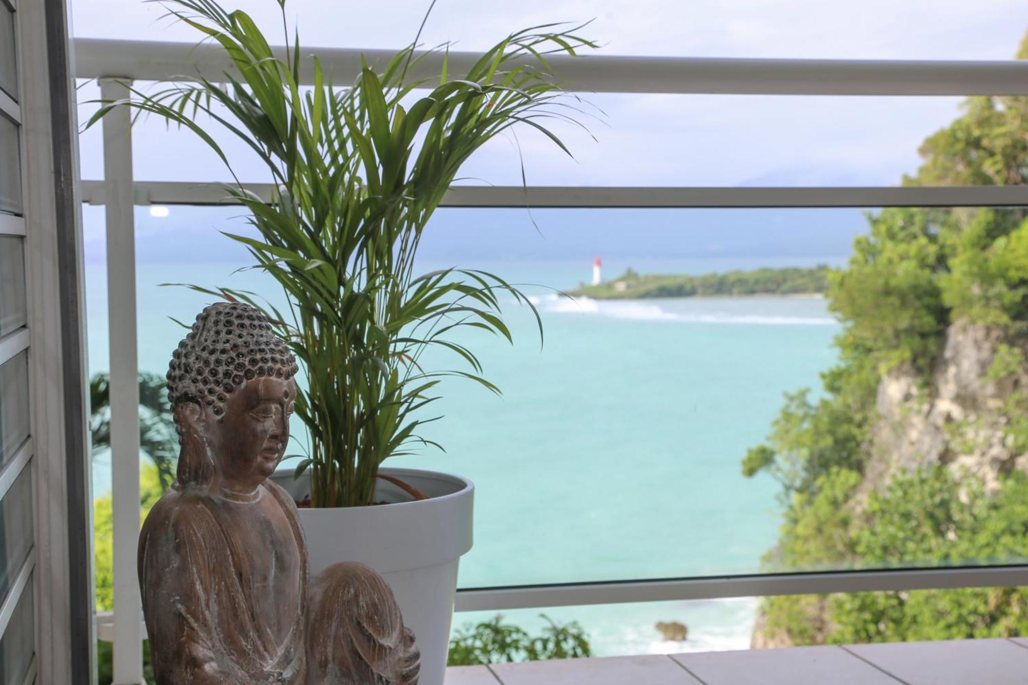 La Vue Du Phare - Appartement Neuf Avec Vue Imprenable Et Acces Crique Le Gosier  Exteriér fotografie
